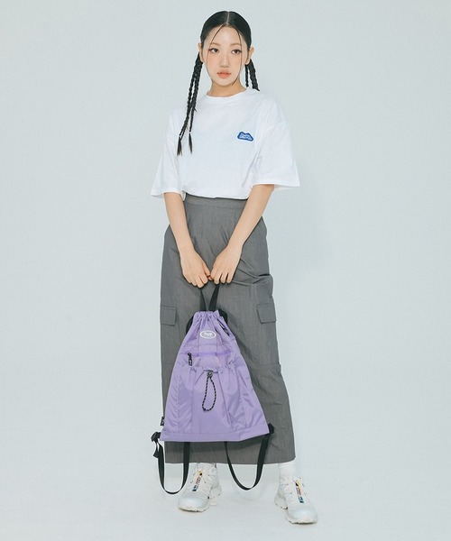DAYLIFE（デイライフ）の「DAYLIFE／ACTIVEジムサック 2976457（バックパック/リュック・レディース・パープル/ブラック/グレー・FREE）」の10枚目の写真