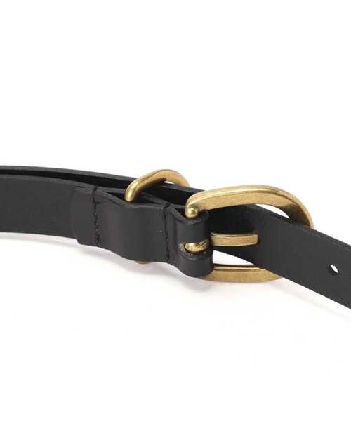 AVIREX（アヴィレックス）の「COW LEATHER BELT/牛革レザーベルト（ベルト・レディース・ブラック/キャメル・F）」の7枚目の写真