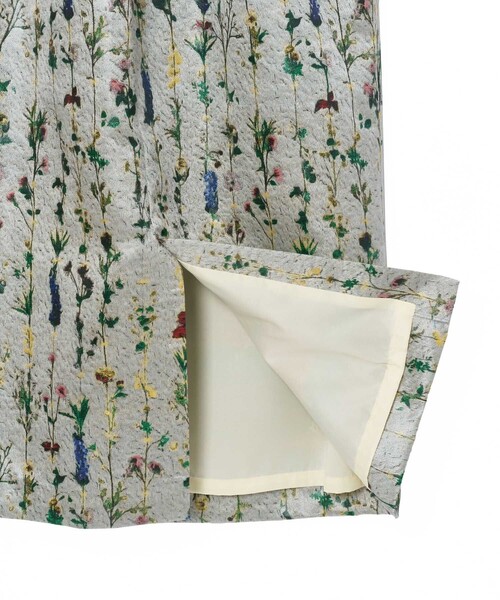 セール】ラインフラワージャガードIライン ワンピース（ワンピース