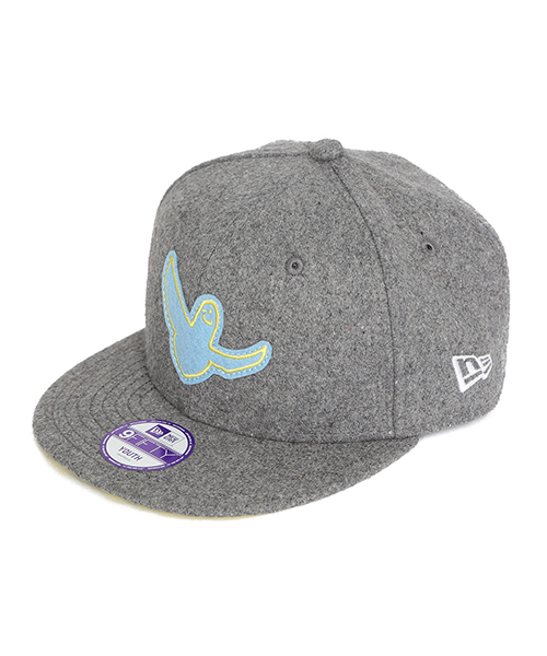 B:MING by BEAMS（ビーミングバイビームス）の「＜KIDS＞＜VERY11月号掲載＞NEW ERA / 別注”Mark Gonzales”メルトンCAP（キャップ・キッズ・グレー/ネイビー・ONE SIZE）」の3枚目の写真