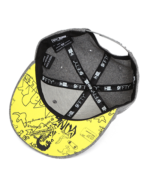 B:MING by BEAMS（ビーミングバイビームス）の「＜KIDS＞＜VERY11月号掲載＞NEW ERA / 別注”Mark Gonzales”メルトンCAP（キャップ・キッズ・グレー/ネイビー・ONE SIZE）」の6枚目の写真