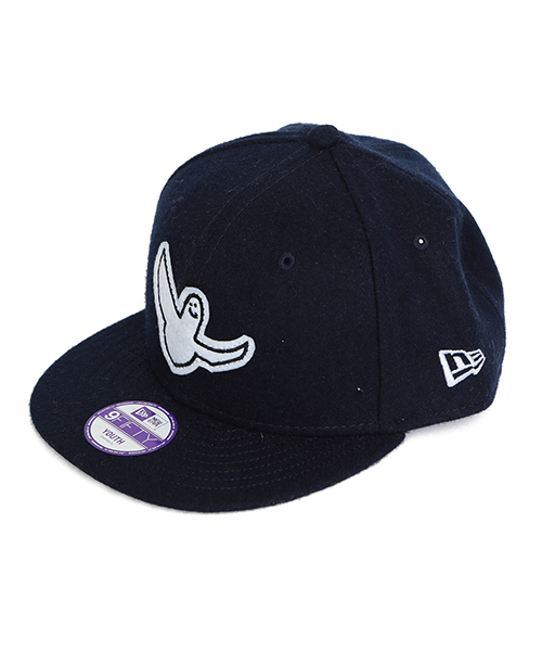 B:MING by BEAMS（ビーミングバイビームス）の「＜KIDS＞＜VERY11月号掲載＞NEW ERA / 別注”Mark Gonzales”メルトンCAP（キャップ・キッズ・グレー/ネイビー・ONE SIZE）」の7枚目の写真