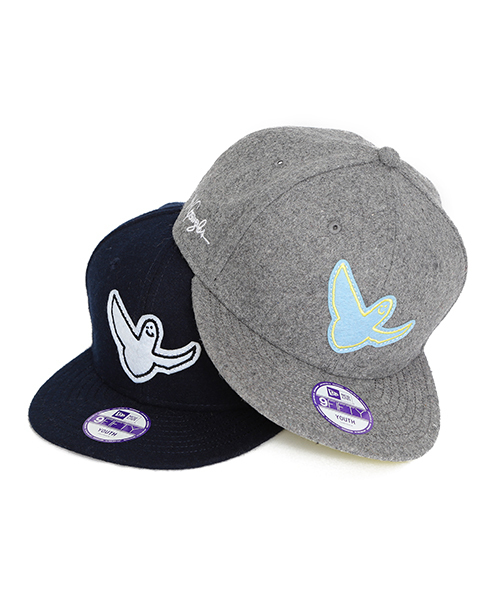 B:MING by BEAMS（ビーミングバイビームス）の「＜KIDS＞＜VERY11月号掲載＞NEW ERA / 別注”Mark Gonzales”メルトンCAP（キャップ・キッズ・グレー/ネイビー・ONE SIZE）」の9枚目の写真