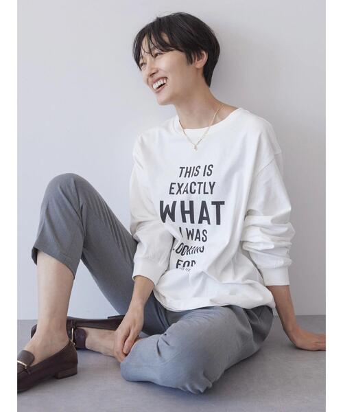 AMERICAN HOLIC(アメリカンホリック)の「Feelings ロゴカットプルオーバー(Tシャツ/カットソー・レディース・A/B・L/M)」の15枚目の写真