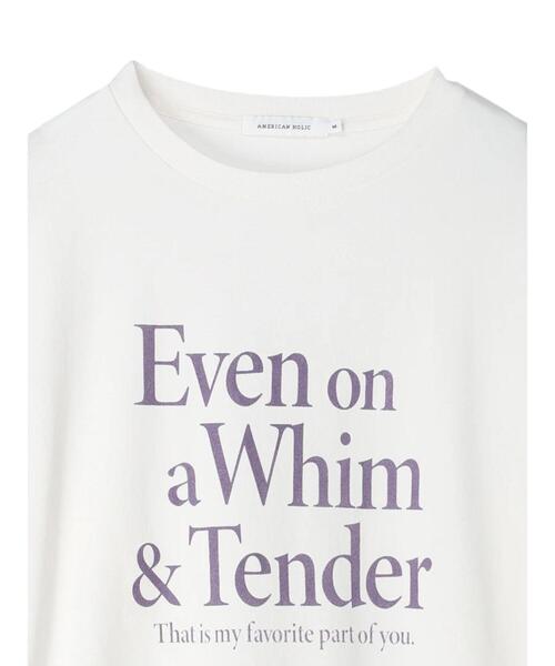 AMERICAN HOLIC(アメリカンホリック)の「Feelings ロゴカットプルオーバー(Tシャツ/カットソー・レディース・A/B・L/M)」の18枚目の写真