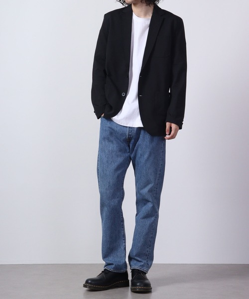 【セール】URBAN SQUARE 吸汗速乾 接触冷感 家庭で洗える ストレッチテーラードジャケット（テーラードジャケット）｜URBAN SQUARE（アーバンスクエア）