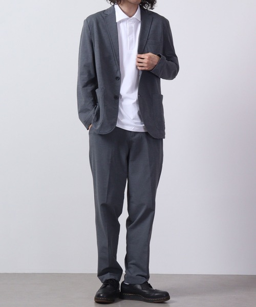 【セール】URBAN SQUARE 吸汗速乾 接触冷感 家庭で洗える ストレッチテーラードジャケット（テーラードジャケット）｜URBAN SQUARE（アーバンスクエア）