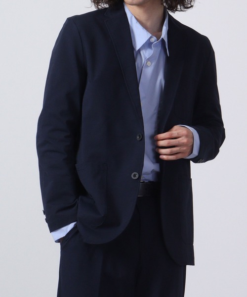 【セール】URBAN SQUARE 吸汗速乾 接触冷感 家庭で洗える ストレッチテーラードジャケット（テーラードジャケット）｜URBAN SQUARE（アーバンスクエア）