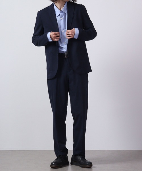 【セール】URBAN SQUARE 吸汗速乾 接触冷感 家庭で洗える ストレッチテーラードジャケット（テーラードジャケット）｜URBAN SQUARE（アーバンスクエア）