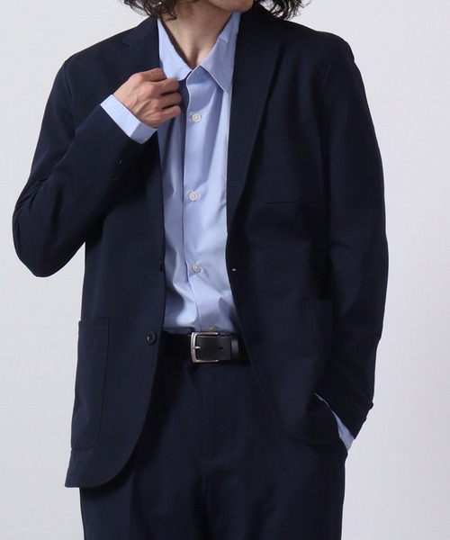 【セール】URBAN SQUARE 吸汗速乾 接触冷感 家庭で洗える ストレッチテーラードジャケット（テーラードジャケット）｜URBAN SQUARE（アーバンスクエア）