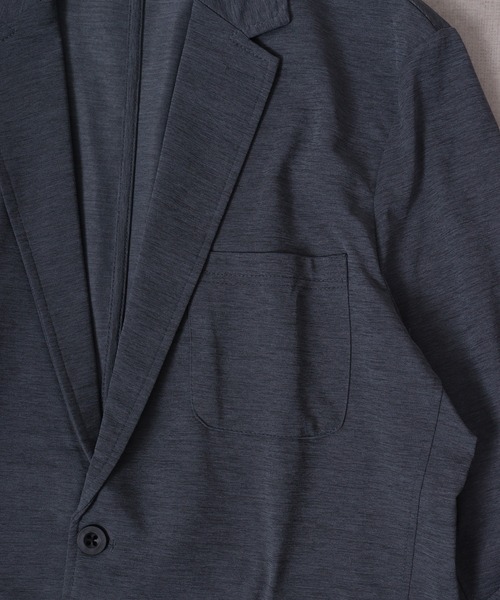 【セール】URBAN SQUARE 吸汗速乾 接触冷感 家庭で洗える ストレッチテーラードジャケット（テーラードジャケット）｜URBAN SQUARE（アーバンスクエア）