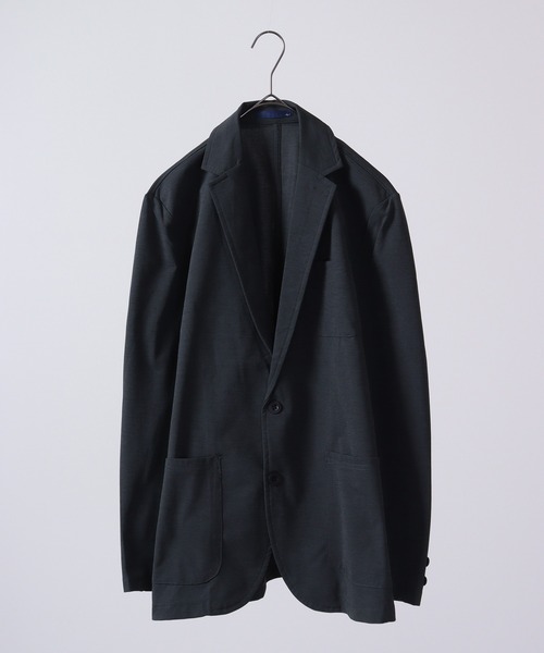 【セール】URBAN SQUARE 吸汗速乾 接触冷感 家庭で洗える ストレッチテーラードジャケット（テーラードジャケット）｜URBAN SQUARE（アーバンスクエア）