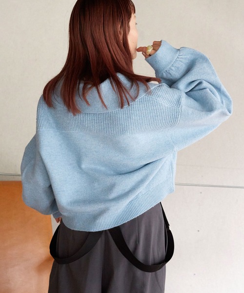 w closet（ダブルクローゼット）の「ビッグカラーショート丈