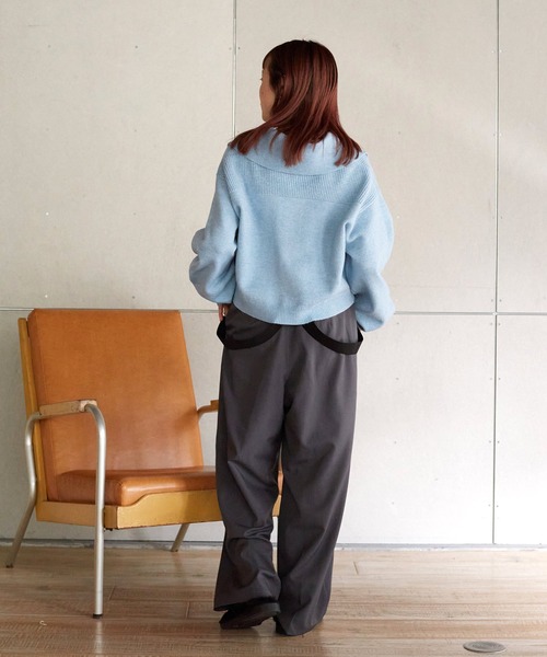 w closet（ダブルクローゼット）の「ビッグカラーショート丈