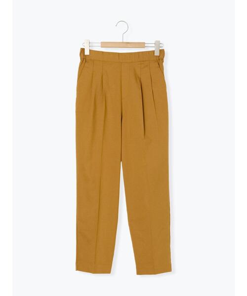 Samansa Mos2（サマンサ モスモス）の「スッキリテーパードパンツ（その他パンツ・レディース・チャコールグレー/マスタード/キナリ/レッド/ベージュ/グリーン・F）」の22枚目の写真