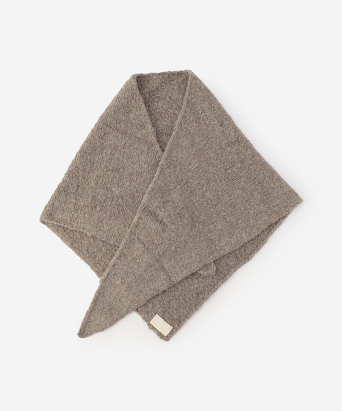 Bshop（ビショップ）の「NITTO | ハンドニットストール WOMEN（ストール/ショール・レディース・ベージュ系その他・ONE）」の2枚目の写真