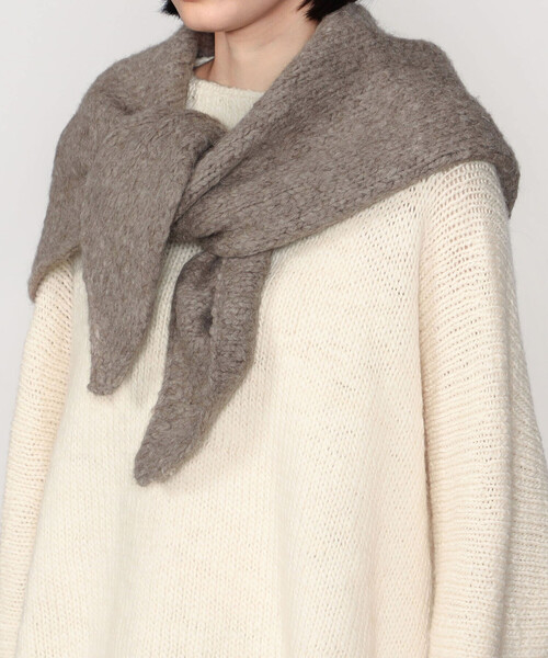 Bshop（ビショップ）の「NITTO | ハンドニットストール WOMEN