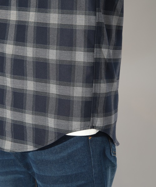 UNION STATION（ユニオンステーション）の「グレンプラッドチェックシャツ（シャツ/ブラウス・メンズ・グレー系その他/ネイビー・L/M/LL）」の8枚目の写真
