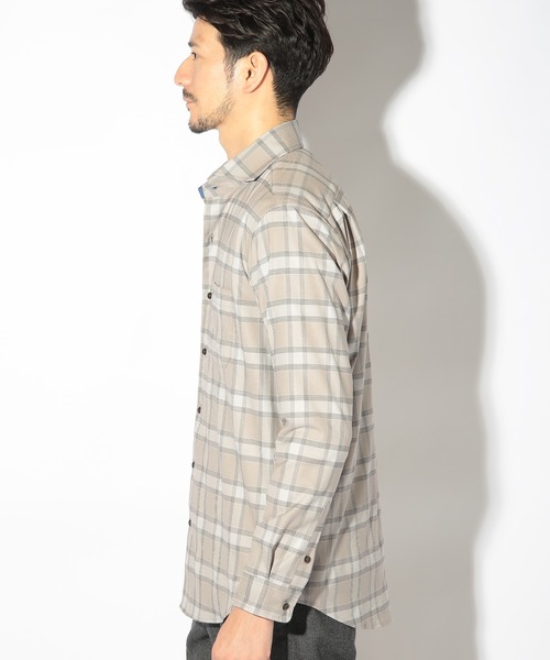 UNION STATION（ユニオンステーション）の「グレンプラッドチェックシャツ（シャツ/ブラウス・メンズ・グレー系その他/ネイビー・L/M/LL）」の12枚目の写真
