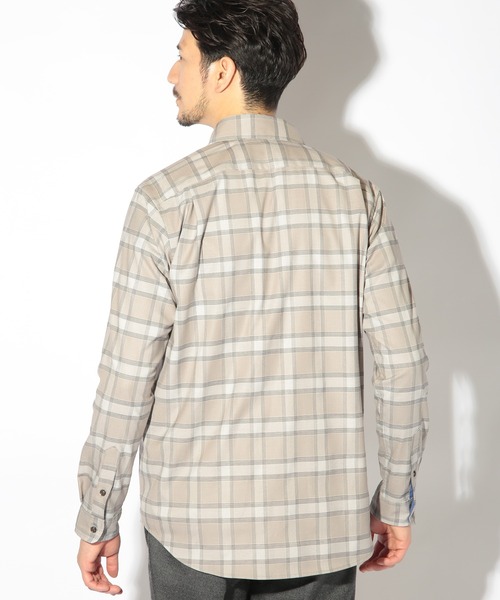 UNION STATION（ユニオンステーション）の「グレンプラッドチェックシャツ（シャツ/ブラウス・メンズ・グレー系その他/ネイビー・L/M/LL）」の14枚目の写真