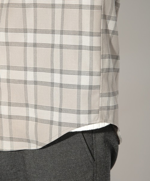 UNION STATION（ユニオンステーション）の「グレンプラッドチェックシャツ（シャツ/ブラウス・メンズ・グレー系その他/ネイビー・L/M/LL）」の19枚目の写真