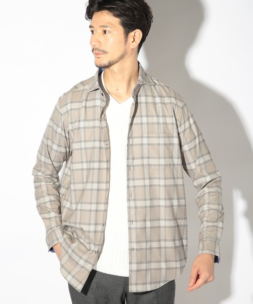 UNION STATION（ユニオンステーション）の「グレンプラッドチェックシャツ（シャツ/ブラウス・メンズ・グレー系その他/ネイビー・L/M/LL）」の11枚目の写真