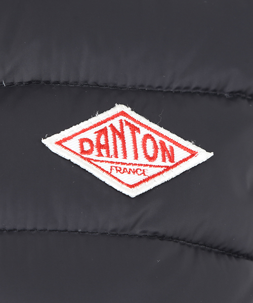 Ray BEAMS(レイビームス)の「DANTON / インナー ダウン ベスト(ダウンベスト・レディース・ブラック/グレー・36/34)」の6枚目の写真