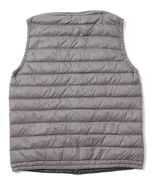 Ray BEAMS(レイビームス)の「DANTON / インナー ダウン ベスト(ダウンベスト・レディース・ブラック/グレー・36/34)」の11枚目の写真