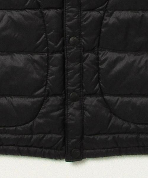 Ray BEAMS(レイビームス)の「DANTON / インナー ダウン ベスト(ダウンベスト・レディース・ブラック/グレー・36/34)」の20枚目の写真
