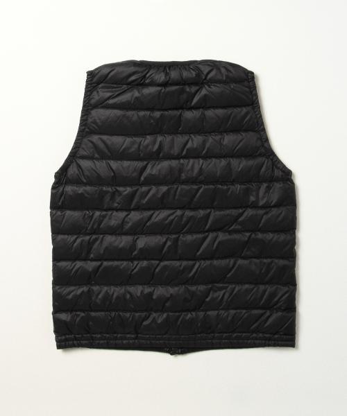 Ray BEAMS(レイビームス)の「DANTON / インナー ダウン ベスト(ダウンベスト・レディース・ブラック/グレー・36/34)」の22枚目の写真