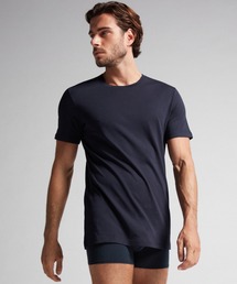 Intimissimi（インティミッシミ）の「ショートスリーブ ラウンドネック スーピマ(R) コットンTシャツ（インナーウェア/肌着）」