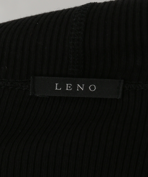 LENO(リノ)の「【LENO/リノ】コットン リブ タートルネック プルオーバー(Tシャツ/カットソー・レディース・ブラック・FREE)」の11枚目の写真