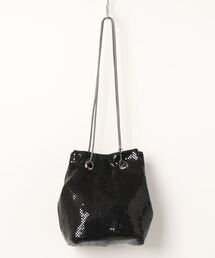 EDIT COLOGNE | メタリック巾着バッグ(ショルダーバッグ)