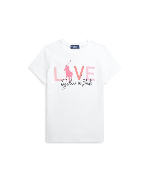 PINK PONY LOVE Tシャツ Mサイズ ピンク　ラルフローレン　ポロ PINK PONY LOVE Tシャツ Mサイズ ピンク