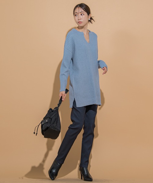 VICKY(ビッキー)の「【KOREAN ITEM】巾着ショルダーバッグ(ショルダーバッグ・レディース・ブラック/オフホワイト・FREE)」の19枚目の写真