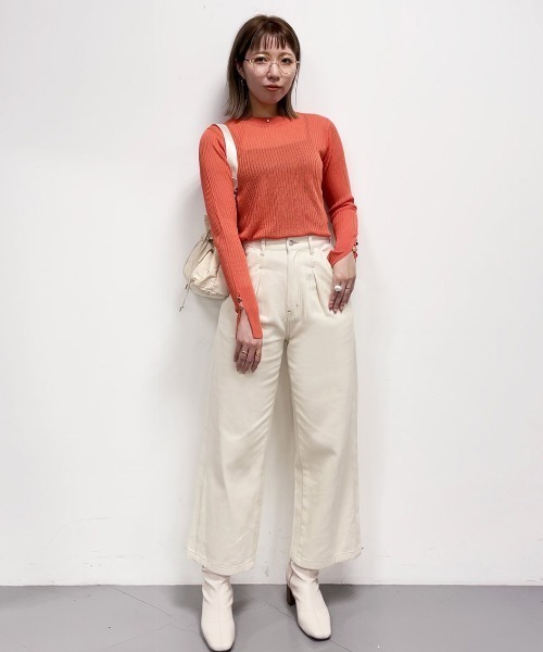 VICKY(ビッキー)の「【KOREAN ITEM】巾着ショルダーバッグ(ショルダーバッグ・レディース・ブラック/オフホワイト・FREE)」の21枚目の写真