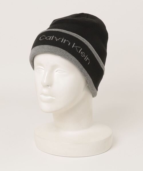 Calvin Klein(カルバン・クライン)の「【Calvin Klein】ニットキャップ CK200040C 301 CK200040C 015 CK200040C 254 CK200040C 001(ニットキャップ/ビーニー・メンズ・ブラック/グレー/ダークグレー/キャメル・FREE)」の6枚目の写真