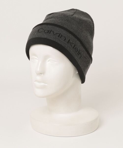 Calvin Klein(カルバン・クライン)の「【Calvin Klein】ニットキャップ CK200040C 301 CK200040C 015 CK200040C 254 CK200040C 001(ニットキャップ/ビーニー・メンズ・ブラック/グレー/ダークグレー/キャメル・FREE)」の7枚目の写真