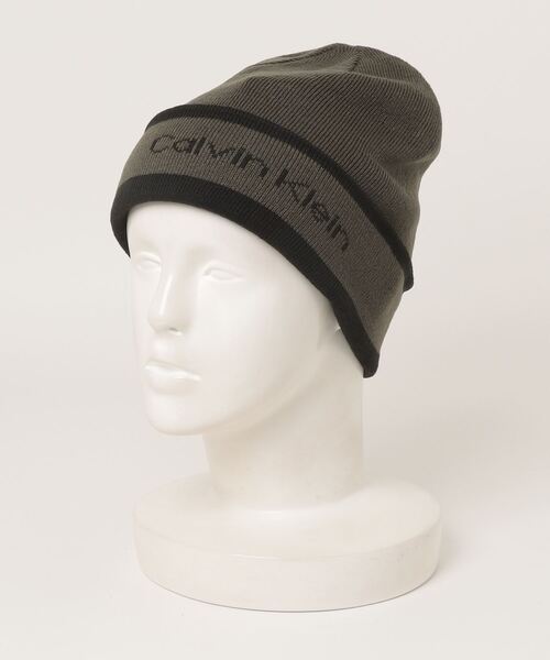 Calvin Klein(カルバン・クライン)の「【Calvin Klein】ニットキャップ CK200040C 301 CK200040C 015 CK200040C 254 CK200040C 001(ニットキャップ/ビーニー・メンズ・ブラック/グレー/ダークグレー/キャメル・FREE)」の9枚目の写真