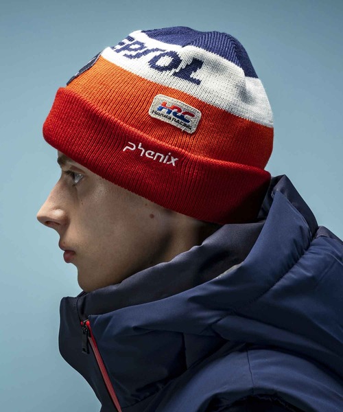 バイカラー ニット帽サングラスポッチセット SLY（スライ）の「BI COLOR STITCH SET UP バイカラー ステッチ