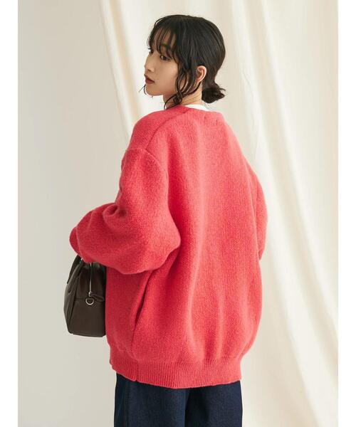 BEVERLY HILLS POLO CLUB(ビバリーヒルズポロクラブ)の「【別注】BHPC モヘヤタッチニットカーディガン(カーディガン/ボレロ・レディース・ラベンダー/レッド/ライトブルー・FREE)」の17枚目の写真