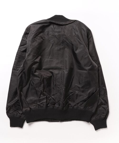 STYLEBLOCK(スタイルブロック)の「ヘビーツイル裏タフタMA-1(MA-1・メンズ・ブラック/ホワイト/カーキ・L/LL/M)」の10枚目の写真