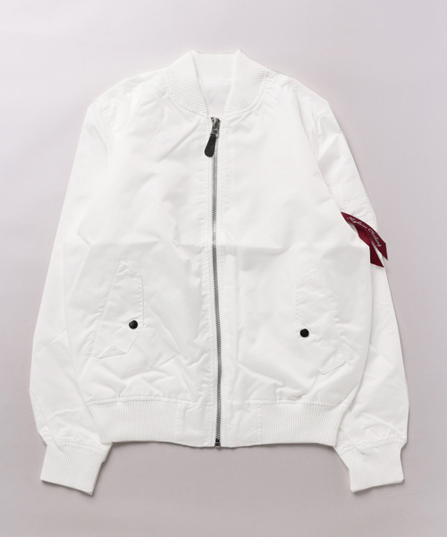 STYLEBLOCK(スタイルブロック)の「ヘビーツイル裏タフタMA-1(MA-1・メンズ・ブラック/ホワイト/カーキ・L/LL/M)」の4枚目の写真