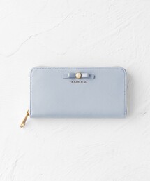 セール❣️ TOCCA トッカ　長財布　ラウンドファスナー　レディース　黒　リボン トッカ TOCCA TINY RIBBON LONGWALLET 長財布 （ブラック系