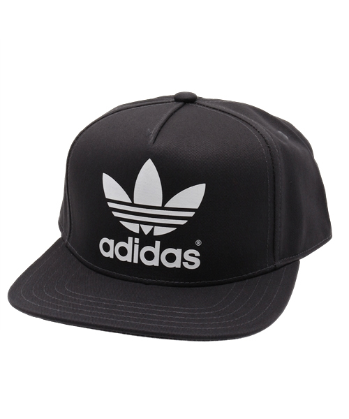 adidas Originals（アディダスオリジナルス）の「ユニセックス アディダス トレフォイル キャップ adidas AC SNAPBACK CAP AB3961 AB3962（キャップ・レディース・ブラック/バーガンディー・MEDIUM/LARGE）」の2枚目の写真
