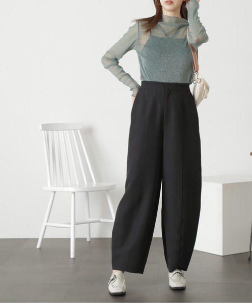 FREE'S MART（フリーズマート）の「◇ラメシアー長袖カットソー（Tシャツ/カットソー・レディース・ホワイト/グリーン/ブラック・FREE）」の22枚目の写真