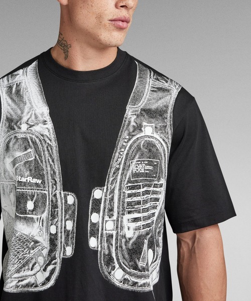 関税込◆G-STAR カモ ボックス グラフィック Tシャツ 迷彩 楽天市場】G-STAR RAW（柄カモフラージュ・迷彩）（Tシャツ