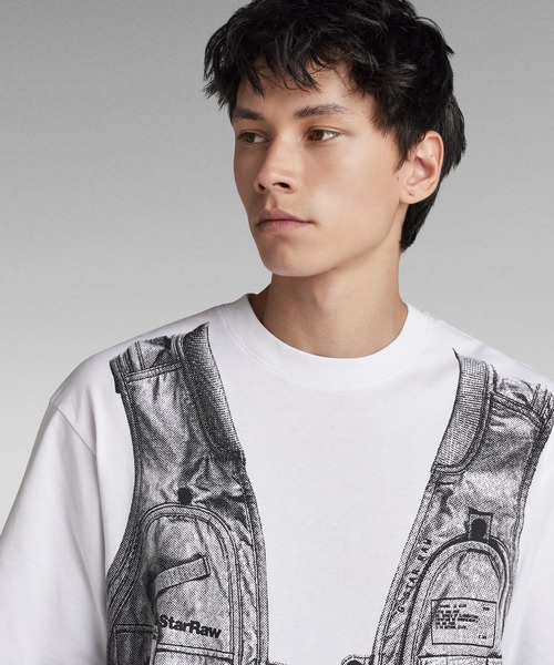 関税込◆G-STAR カモ ボックス グラフィック Tシャツ 迷彩 楽天市場】G-STAR RAW（柄カモフラージュ・迷彩）（Tシャツ