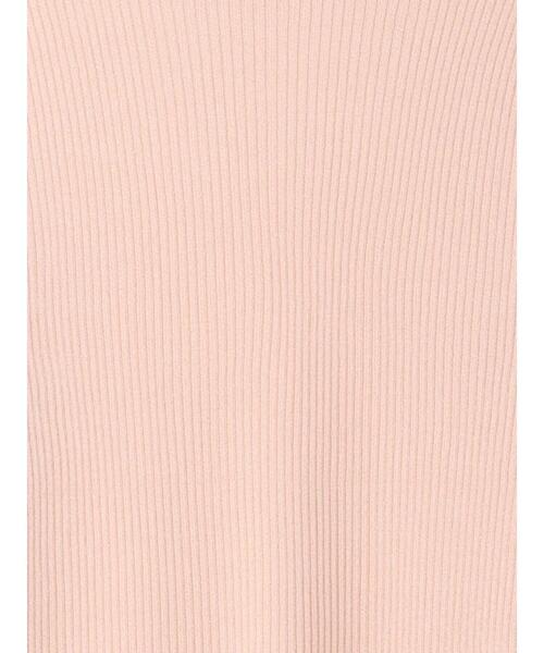 Samansa Mos2（サマンサ モスモス）の「【マシンウォッシャブル】リブフリルタートルネックニット（ニット/セーター・レディース・オフホワイト/ピンク/ブラック/ブルー・F）」の17枚目の写真