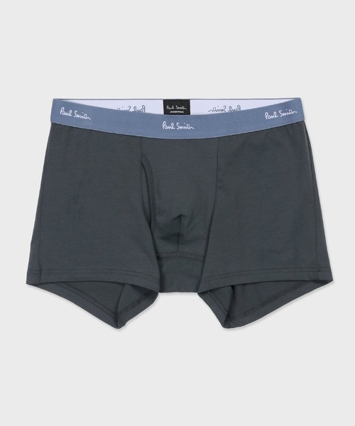 Paul Smith（ポールスミス）の「カラーロゴ ボクサーパンツ / 843801 3900（ボクサーパンツ・メンズ・チャコールグレー/サックスブルー/ピンク/ネイビー/ブラック/グリーン/グレー・MEDIUM/LARGE）」の4枚目の写真